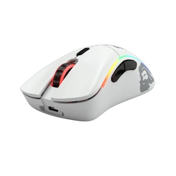 Glorious Model D Minus Wireless Matte White